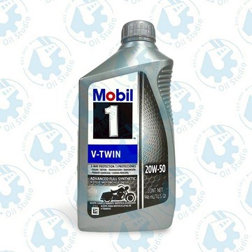 《油工坊》MOBIL 1 V-TWIN 20W50 全合成 SJ 哈雷 雙缸 扭力大