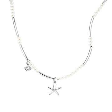 星沙貝影鎖骨鍊 / Ocean Star Silhouettes Necklace