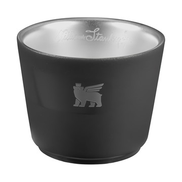 STANLEY 晨光時刻 雙層不鏽鋼濃縮咖啡杯 65ml 消光黑  1個