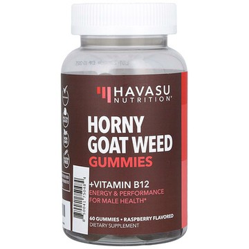 Havasu Nutrition, 淫羊藿軟糖，樹莓，60 粒軟糖