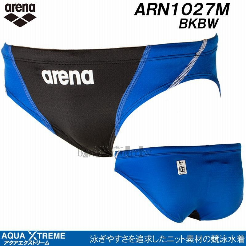 Mサイズ 競泳水着 メンズ arena アリーナ ARN1027M ブラック×ブルー×ブルー BKBW リミック FINA承認 アクアエクストリーム  /2025SS | LINEブランドカタログ