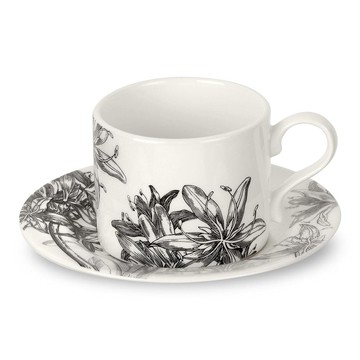 百子蓮280ML茶杯/咖啡杯盤子組