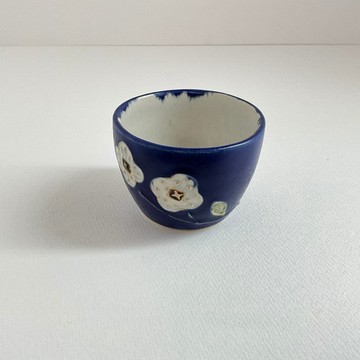 花卉杯（藍）