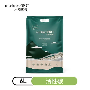 【天然密碼】豆腐砂 活性碳6L (2入)
