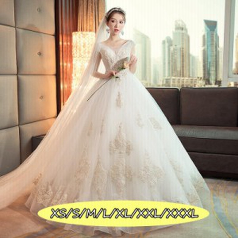 ウェディングドレス 結婚式ワンピース きれいめ 花嫁 ドレス ハイウエスト 高級刺繍 Aラインワンピース 白ドレス ホワイト色 通販 Lineポイント最大1 0 Get Lineショッピング