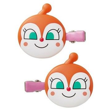 真愛日本 麵包超人 ANPANMAN 紅精靈 二入組 造型髮夾 髮夾 瀏海夾 頭飾 飾品