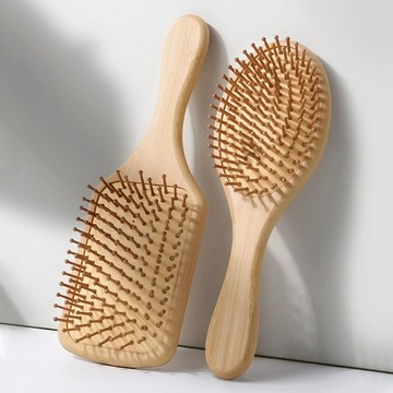 楠竹氣囊梳 不易掉髮 防靜電 氣囊木梳子 經絡梳 按摩梳 造型梳 美髮梳 梳頭髮 順髮梳