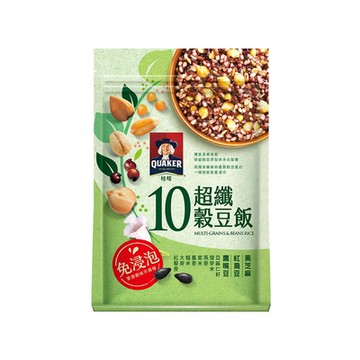 【官方直營】桂格 免浸泡10超纖穀豆飯(1000g)