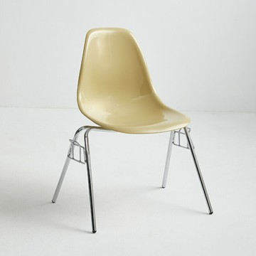 伊姆斯椅 伊姆斯椅子家用伊姆斯餐椅網紅鐵藝靠背復古懷舊餐桌椅餐廳咖啡店可疊放椅子【MJ23822】