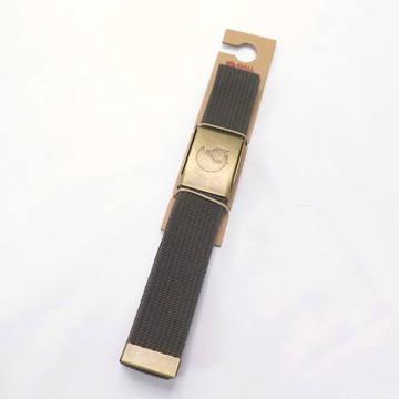 Fjallraven 北極狐 CANVAS 帆布皮帶 金屬扣 約3.8cm寬 77297032 高山灰【iSport】