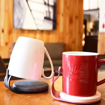 現貨 立杯架 馬克杯吸水杯架 硅藻土 吸水杯墊 婚禮小物 辦公室