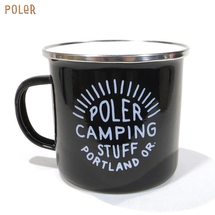 POLeR ポーラー POLER アウトドアグッズ CAMP MUG マグカップ ブラック