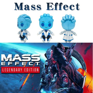 E哥❤現貨新款Mass Effect 遊戲周邊毛絨玩具創意玩偶公仔預售