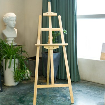 【蒙瑪特畫架-落地款】免運 實木畫架 畫架 實心 山毛櫸 多角度調整 多種用途 畫架 廣告架 海報架 蒙瑪特 蒙馬特