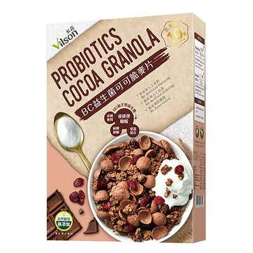 【米森 vilson】BC益生菌可可脆麥片 (300g/盒)