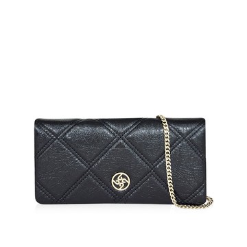 BORSALINI 巨人方格鍊帶長夾