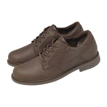 CAT 休閒鞋 Staten Lo Shoes 寬楦 男鞋 棕 皮革 休閒便鞋 皮鞋 CA726700