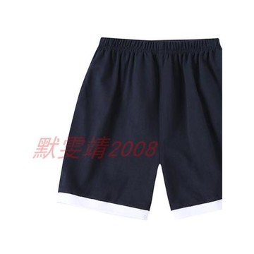 伊頓同款夏季校褲學生班服男女童藏青色中褲針織運動短褲子11K001
