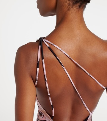 Pucci Occhi one-shoulder swimsuit