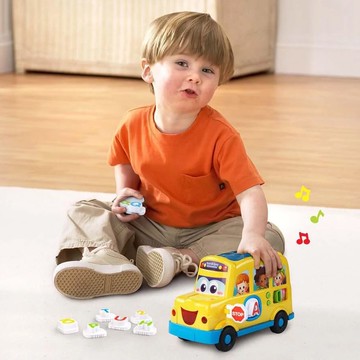 Vtech　數數音樂字母學習校車