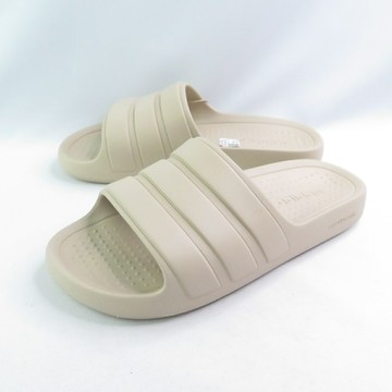 ADIDAS IG6859 男款 拖鞋 Adilette Flow 運動休閒 奶茶【iSport愛運動】
