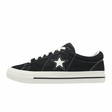 Converse 休閒鞋 One Star 95 男鞋 女鞋 黑 白 麂皮 復古 低筒 經典 A14711C