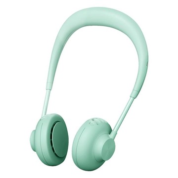 掛脖風扇 掛脖小風扇便攜式無葉usb迷你掛脖子上的風扇懶人式超靜音電風扇小型學生辦公室 夏沐