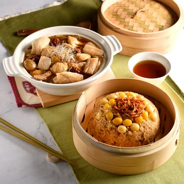 青葉臺菜 招牌養生蔬食年菜1+1道組(品蔬佛跳+百宴米糕) - 2/4~2/10間出貨