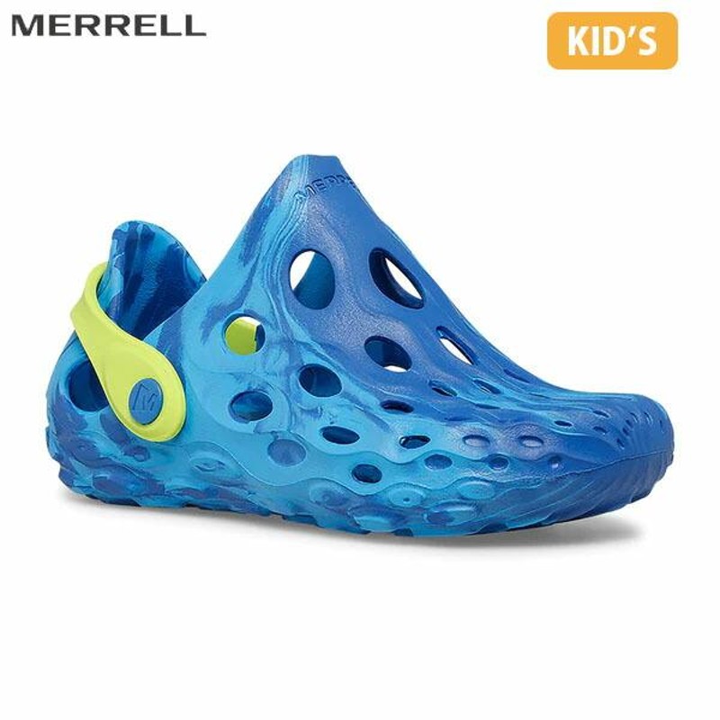 MERRELL メレル ハイドロ モック キッズ ブルー サンダル アウトドア