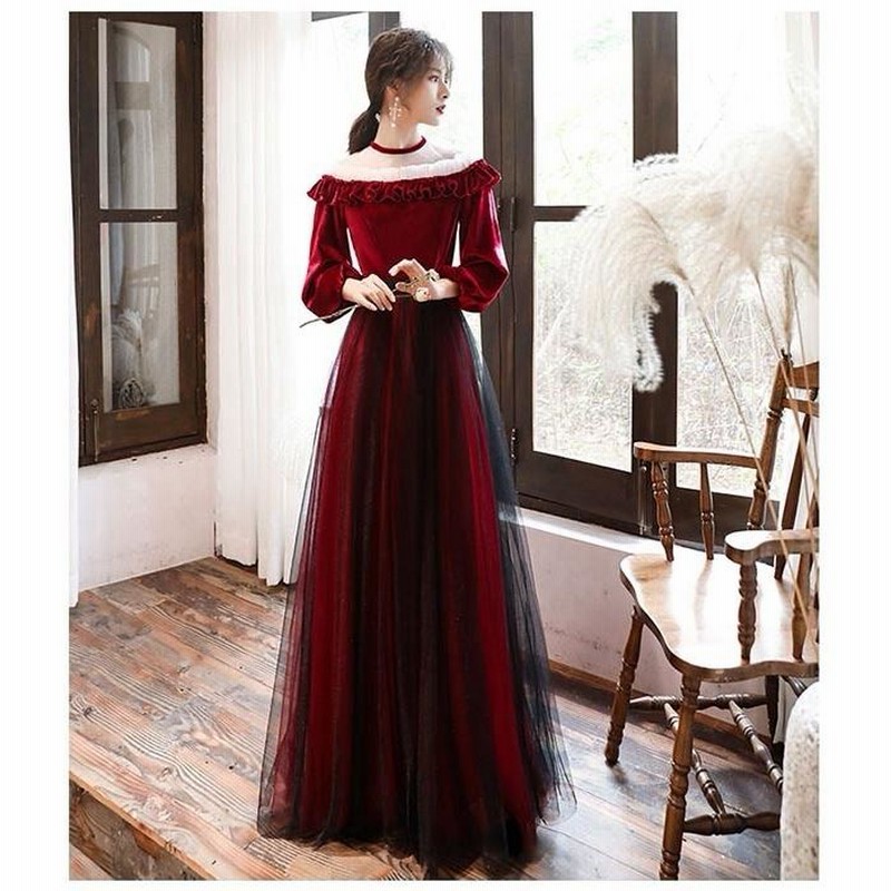 【DELPOZO】 RED アシンメトリー オフショルダー ロング ドレス 楽天市場】ブライズメイド ドレス ロング ワインレッド オフ