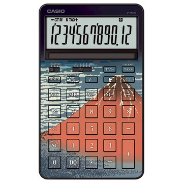 CASIO 葛飾北齋浮世繪計算機