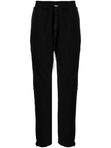 Represent - straight-leg trousers - men - Cotton - L - Black