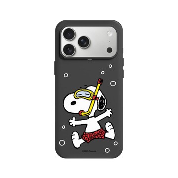 iPhone 17 Pro Max SolidX 黑 - 史努比 Snoopy - 潛水趣