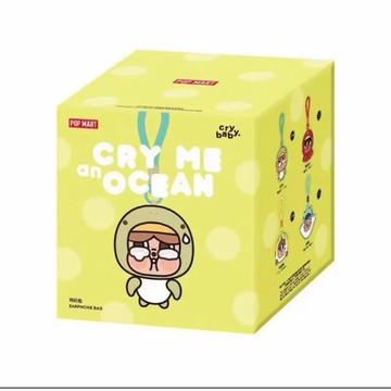 POPMART 泡泡瑪特 CRYBABY 淚流成海系列 耳機包 哭娃 正版 公仔 玩具 盲盒