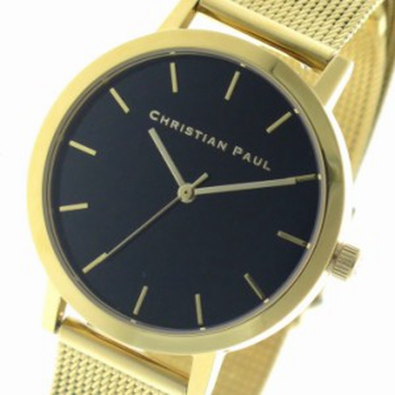 クリスチャンポール Christian Paul 腕時計 レディース クォーツ Rbg3521 ロウ Raw ブラック ゴールド 激安 Sale 通販 Lineポイント最大1 0 Get Lineショッピング