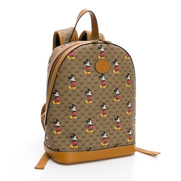 Gucci 老花後背包(迪士尼米老鼠聯名)