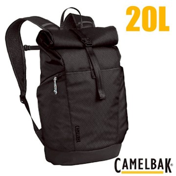 【CAMELBAK】Pivot 20L 輕量捲口式日用背包.登山健行攻頂背包_CB2905001100 質感黑