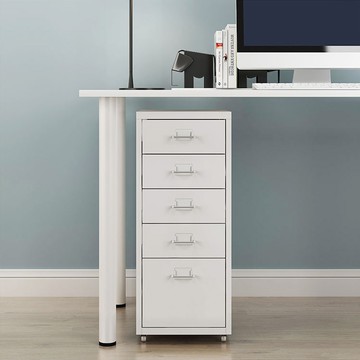 【AOTTO】北歐風鐵製辦公抽屜文件收納櫃(收納櫃 抽屜櫃 置物櫃 辦公櫃 文件櫃)