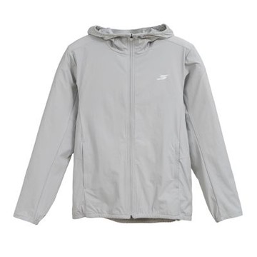 SKECHERS 男拉鏈連帽外套 (P326M070-00KW)