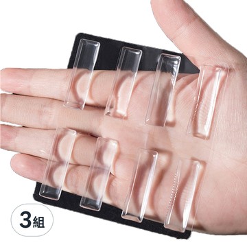 防撞保護貼 短款8條  3.5 x1 x 0.2cm  透明  3組