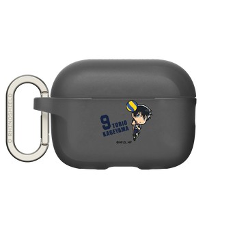 AirPods Pro 2 AirPods Case 黑 - 排球少年 Haikyu!! - Q 版人物 - 影山飛雄