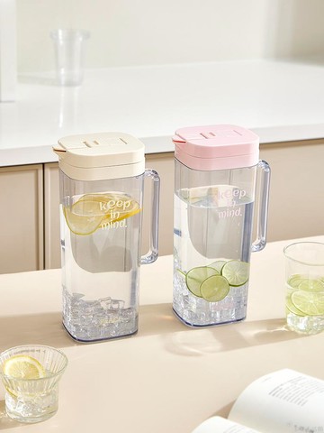 冷水壺涼水壺家用耐高溫食品塑料大容量密封不漏冰箱果汁冰水扎壺