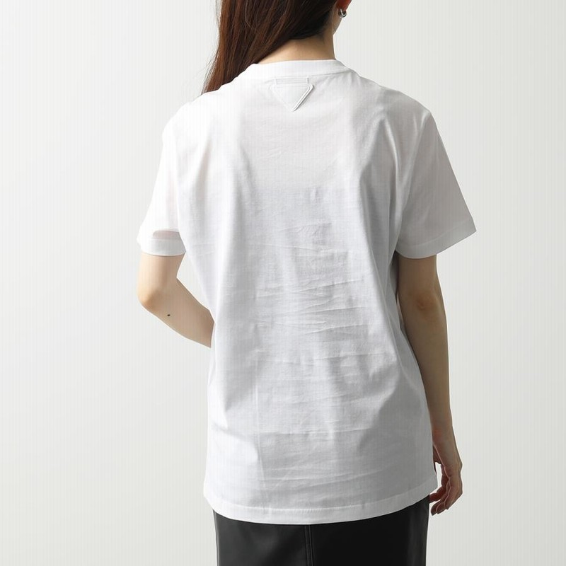 PRADA プラダ Tシャツ 【1枚単品】 UJM492 ILK レディース クルー