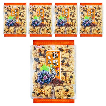 Chiao-E 巧益 葡萄芝麻沙琪瑪  320g  5袋