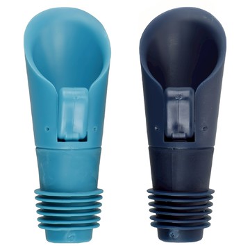 bar craft 瓶塞注酒器  2個  深藍色 + 淺藍色