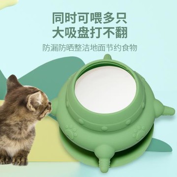 硅膠奶嘴喂奶器仿真奶嘴小茶壺奶瓶寵物多嘴喂奶器亞馬遜現貨批發