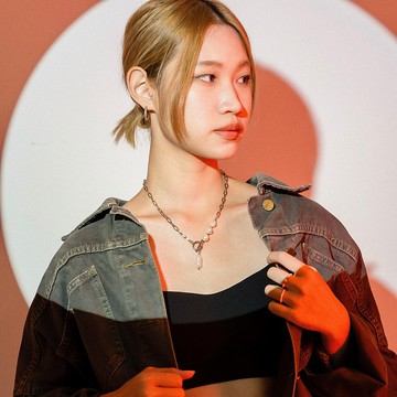 依戀巴洛克天然珍珠OT釦項鍊