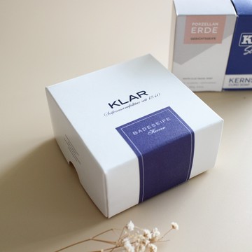 德國KLAR Seifen 男士嚴選洗沐(紳士潔膚+白礦泥洗顏+凝乳皂)