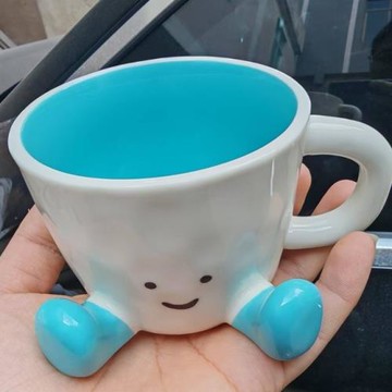 小紅書爆款水杯陶瓷杯高級感輕奢高顏值下午茶咖啡杯拉花杯馬克杯