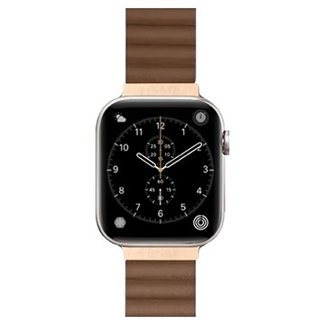 LAUT 萊德 磁吸時尚錶帶  Apple Watch S10 38/40/41/42mm  咖啡色  1個